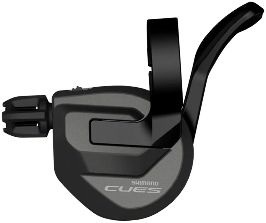 CUES SL-U8000-L Shifter - Left 2-Speed Rapidfire Plus Mono Black