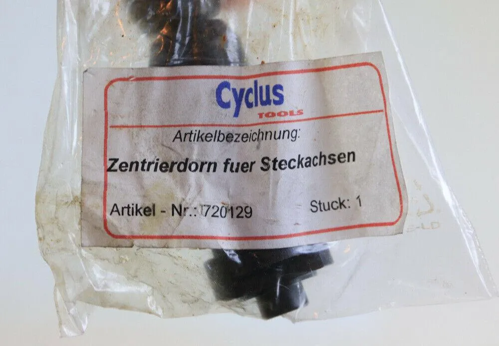 Cyclus 20mm Through Thru Axle Centering Wheel Truing Stand Tool NEW
