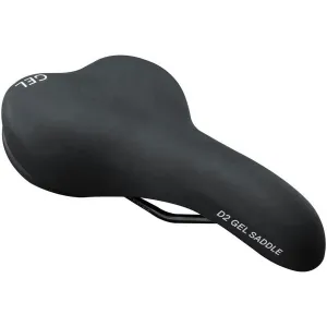 D2 Comfort Gel Saddle - Steel Black