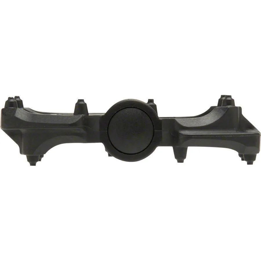 DAZZ Lite Pedals - Platform Plastic 9/16" Black