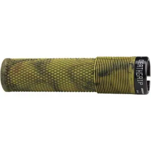 Deathgrip Bike Handlebar Grips - Camo, Lock-On