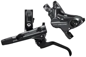Deore BL-M6100/BR-M6120 Disc Brake Lever - Front Hydraulic Resin Pads Gray