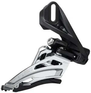 Deore FD-M5100-D Front Derailleur - 11-Speed Double Side Swing Front Pull Direct Mount BLK/Silver