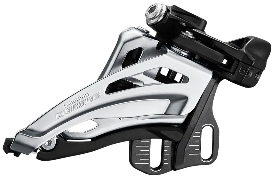 Deore FD-M6000-E 10-Speed Triple Side-Swing Front-Pull E-Type Front Derailleur