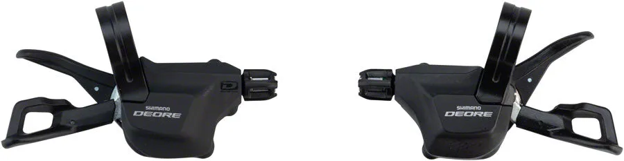 Deore M6000 2/3 x 10-Speed Clamp-Band Shift Lever Set Black