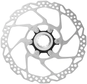 Deore SM-RT54-M Disc Brake Rotor - 180mm Center Lock For Resin Pads Only External Lockring Silver