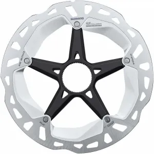 Deore XT RT-MT800-L Disc Brake Rotor External Lockring - 203mm Center Lock Silver/BLK