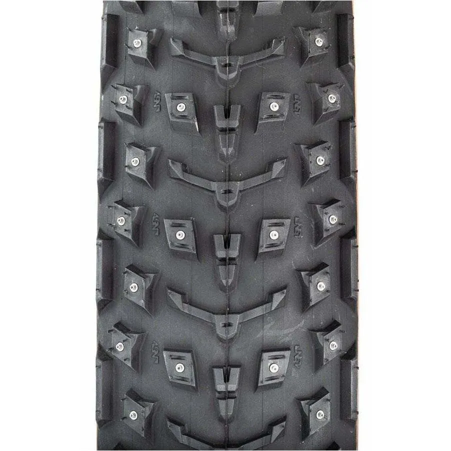 Dillinger 5 Tire - 26 x 4.6 Tubeless Folding Tan 60 TPI 258 Concave Carbide Aluminum Studs