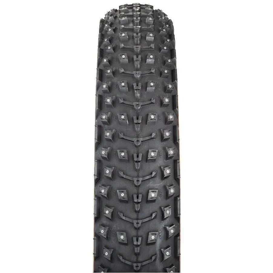 Dillinger 5 Tire - 26 x 4.6 Tubeless Folding Tan 60 TPI 258 Concave Carbide Aluminum Studs