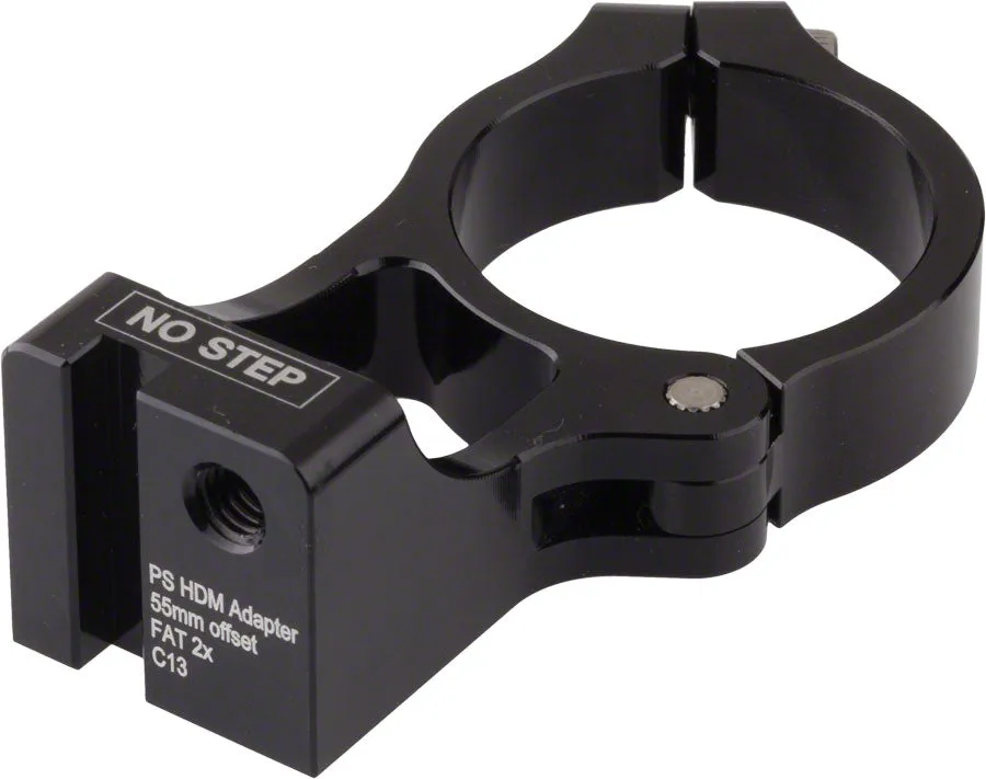 Direct Mount Adaptor 55mm offset 100mm BB 34.9mm clamp w/shims 31.8/28.6