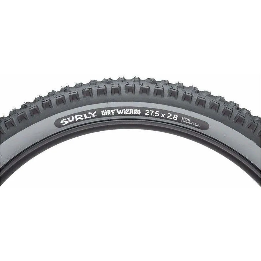 Dirt Wizard Tire - 27.5 x 2.8 Tubeless Folding Black/Slate 60 tpi