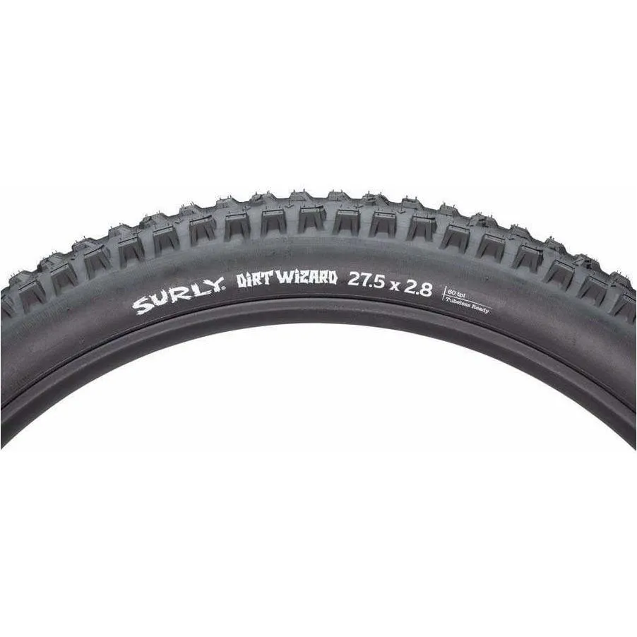 Dirt Wizard Tire - 27.5 x 2.8 Tubless Folding Black 60tpi