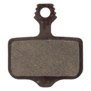 Disc Brake Pads - Organic Compound Steel Backed Quiet For Level DB Elixir 2-Piece Road
