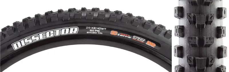 Dissector Tire - 29 x 2.4 Tubeless Folding BLK 3C Maxx Terra Double Down