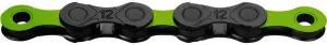 DLC 12 Chain - 12-Speed 126 Links Black/Green