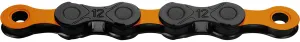 DLC 12 Chain - 12-Speed 126 Links Black/Orange