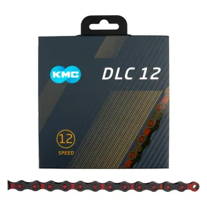 DLC 12 Chain - 12-Speed 126 Links Black/Red