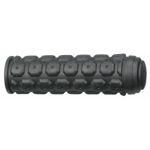 Double Density Bike Handlebar Grips - Black, Short