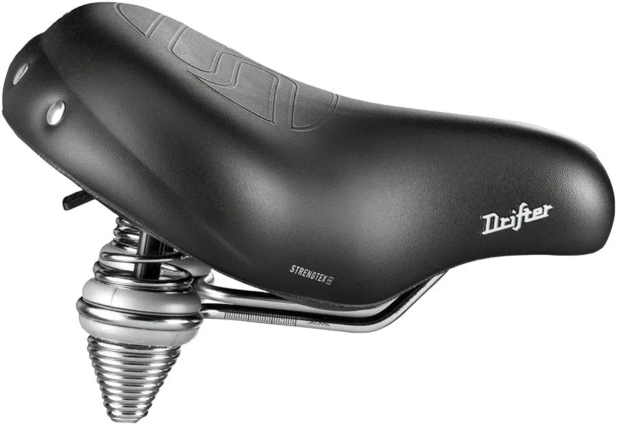 Drifter Stregtex Saddle - Black