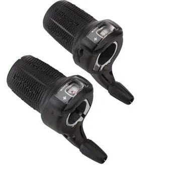DS85 Twist Shifter Set 8-Speed Triple Optical Gear Indicator Shimano Compatible