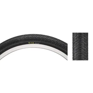 DTH Bike Tire: 20 x 1-3/8", Wire, 120tpi, Dual Compound, SilkWorm