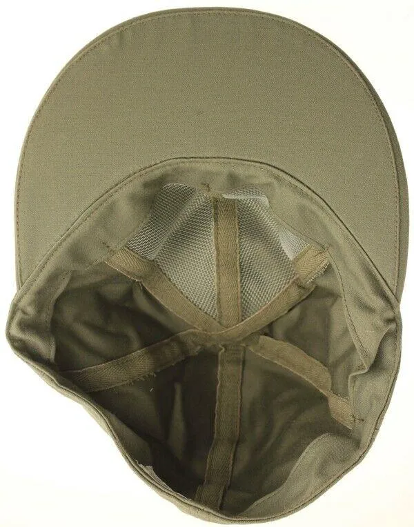 Dutch Troop Military Cap Baseball Style Medium Med M Olive Drab Cotton NEW