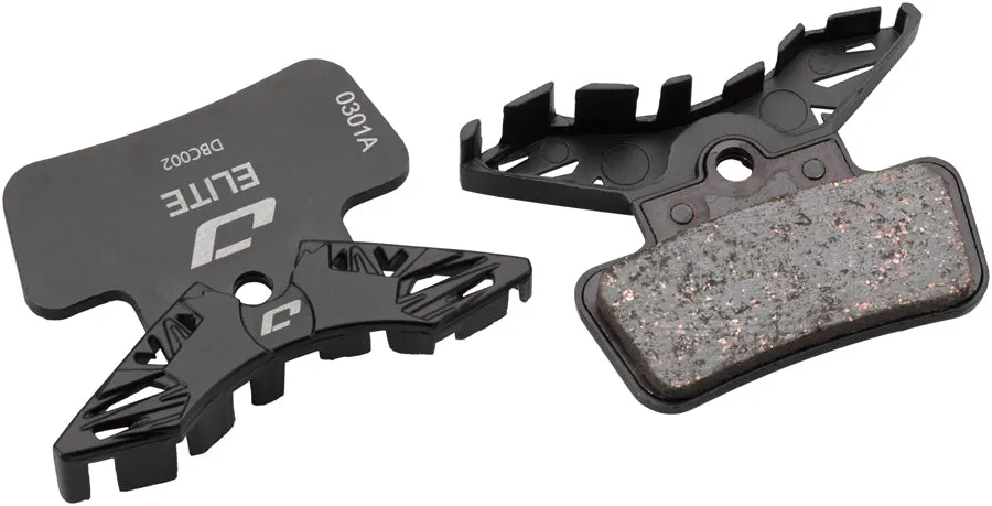 Elite Cooling Disc Brake Pad - Semi-Metallic Aluminum Backed Fits SRAM Guide Ultimate RSC B1 RS B1 R B1
