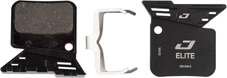 Elite Cooling Disc Brake Pad - Semi-Metallic Aluminum Backed Fits SRAM Red 22 B1 Force 22 A1 Rival 22 A1 Apex 1 A1