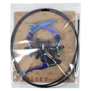 Evolver 2.5 U-Brake Set Frt or Rr Oil Slick Caliper-Lever and Cable