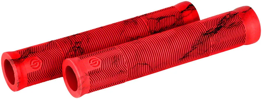 EX Grips - Red Marble No Flange