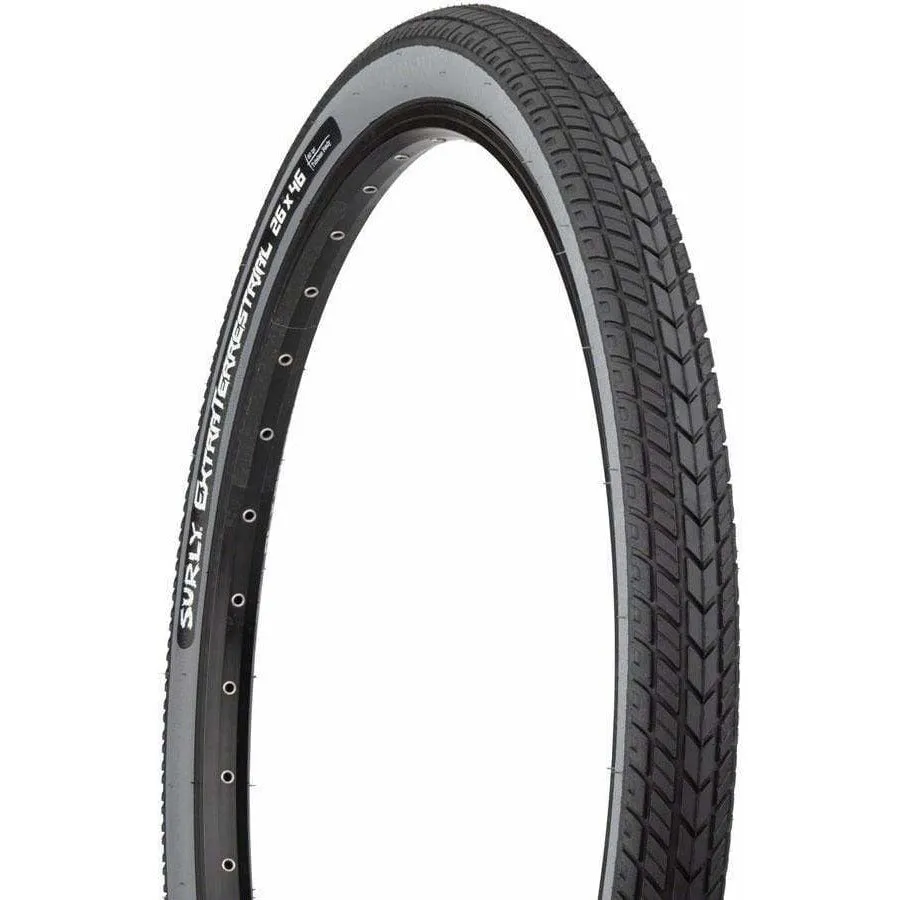 ExtraTerrestrial Tire - 26 x 46c Tubeless Folding Black/Slate 60tpi