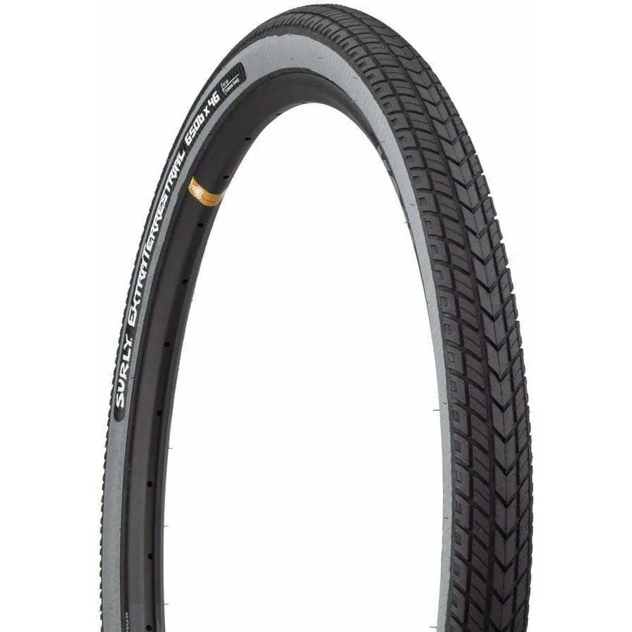 ExtraTerrestrial Tire - 650b x 46 Tubeless Folding Black/Slate 60tpi