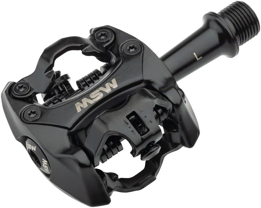 Flash II Pedals - Dual Sided Clipless Aluminum 9/16" Black