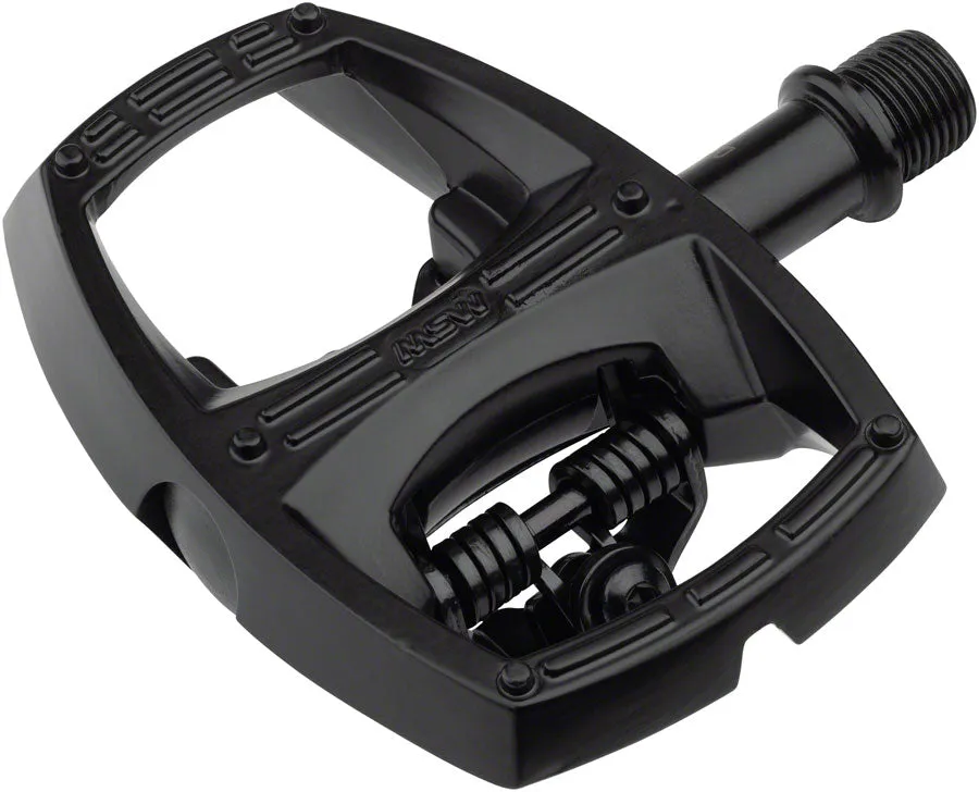 Flip I Pedals - Single Side Clipless Platform Aluminum 9/16" Intense BLK