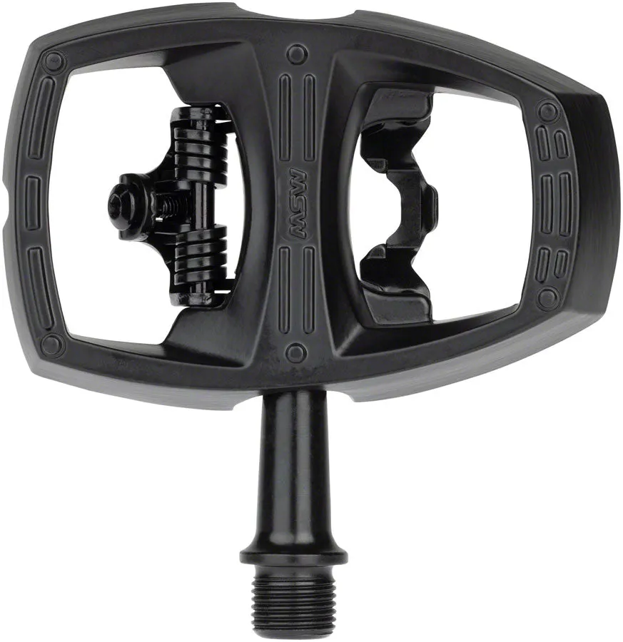 Flip II Pedals - Single Side Clipless with Platform Aluminum 9/16" Black