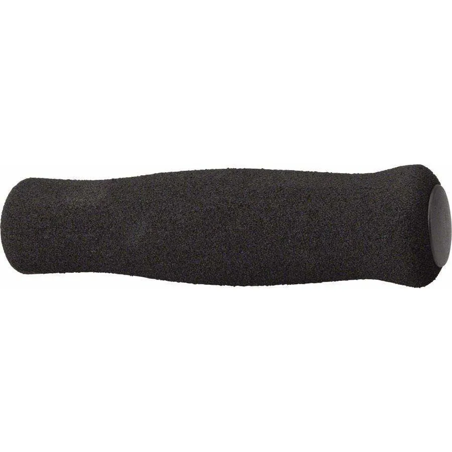 Foam Bike Handlebar Grips - Black, 130mm