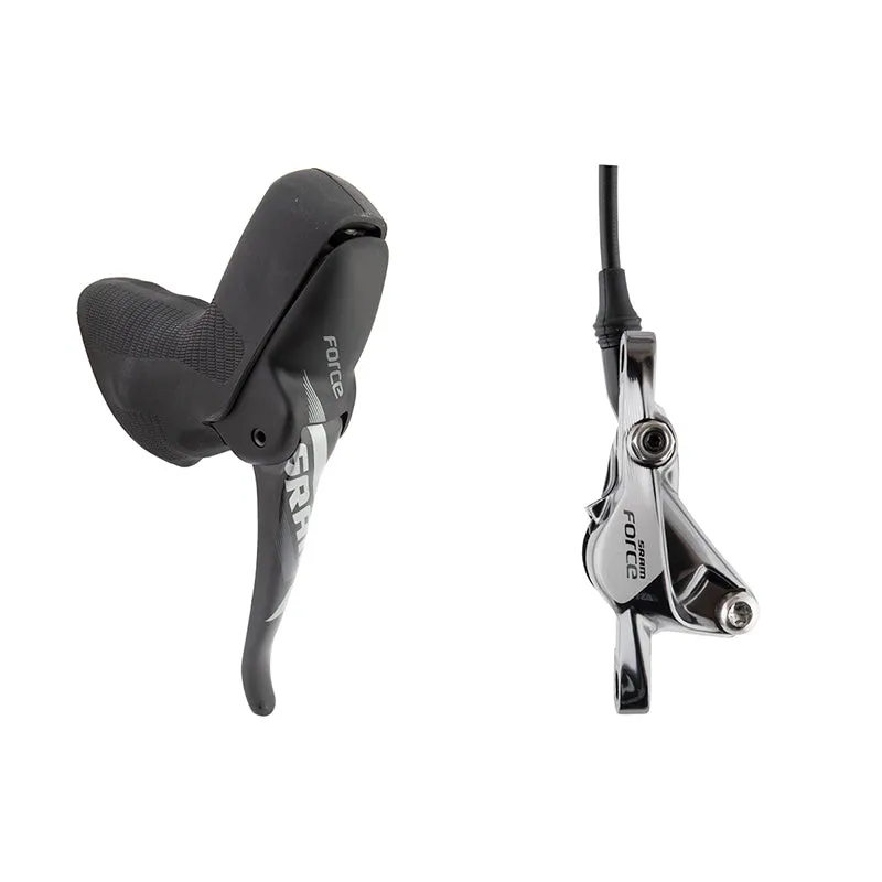 Force 1 Disc Brake and Lever - Front Hydraulic Post Mount Black A1