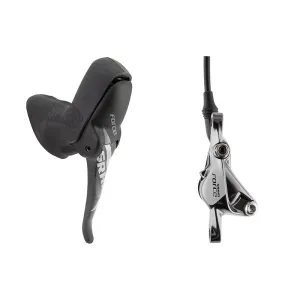 Force 1 Disc Brake and Lever - Front Hydraulic Post Mount Black A1