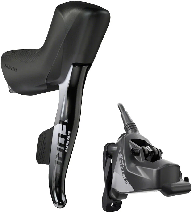 Force eTap AXS HRD Shift/Brake Lever Hydraulic Disc Caliper - Right/Rear Flat Mount 20mm Offset 1800mm Hose BLK D1