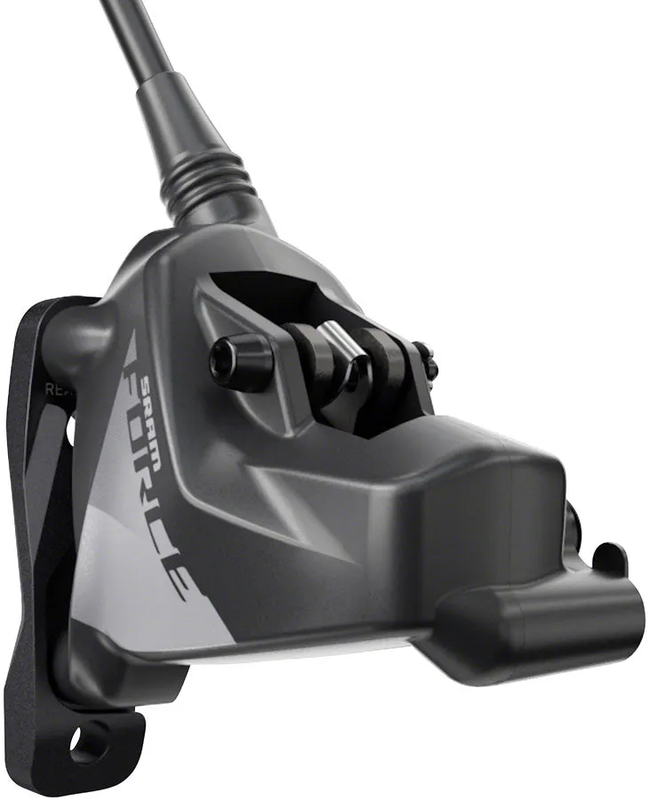 Force eTap AXS HRD Shift/Brake Lever Hydraulic Disc Caliper - Right/Rear Flat Mount 20mm Offset 1800mm Hose BLK D1