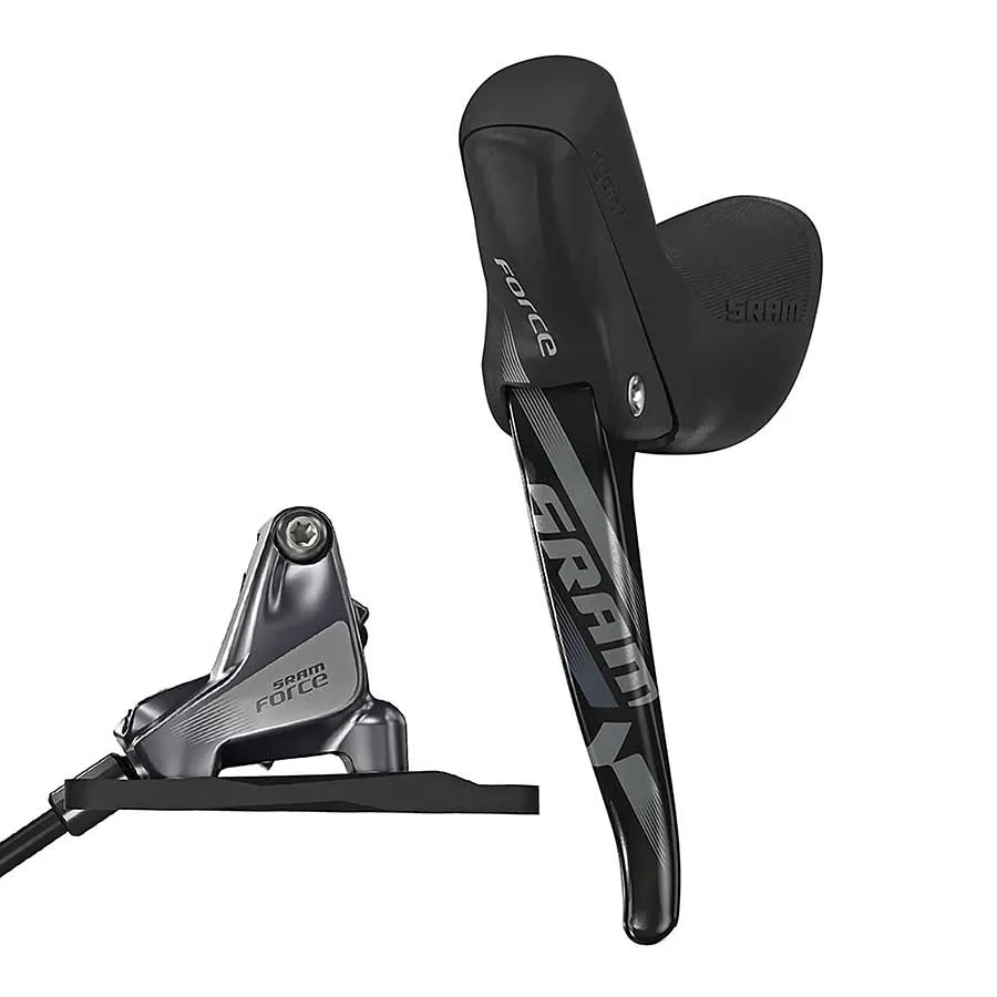 Force Hydraulic Disc Brake Cable-Actuated Dropper Remote Lever - Left/Front Flat Mount 950mm