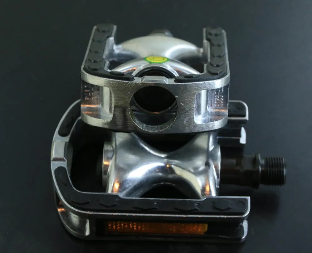 FP-920B Bicycle Bike Pedals Right / Left Aluminum Platform 9/16" Spindle NEW