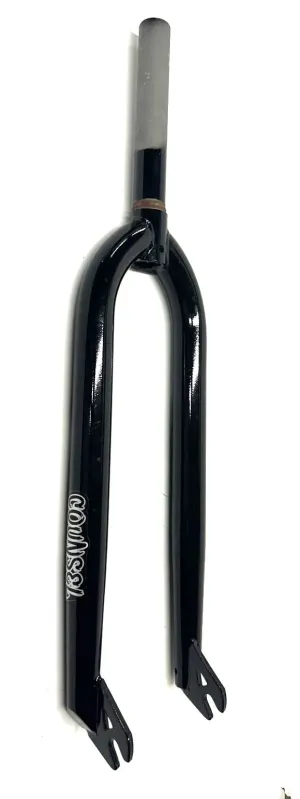 Framed Counsel 27.5" BMX Steel Black Bike 1 1/8 Threadless Fork 3/8 Axle New