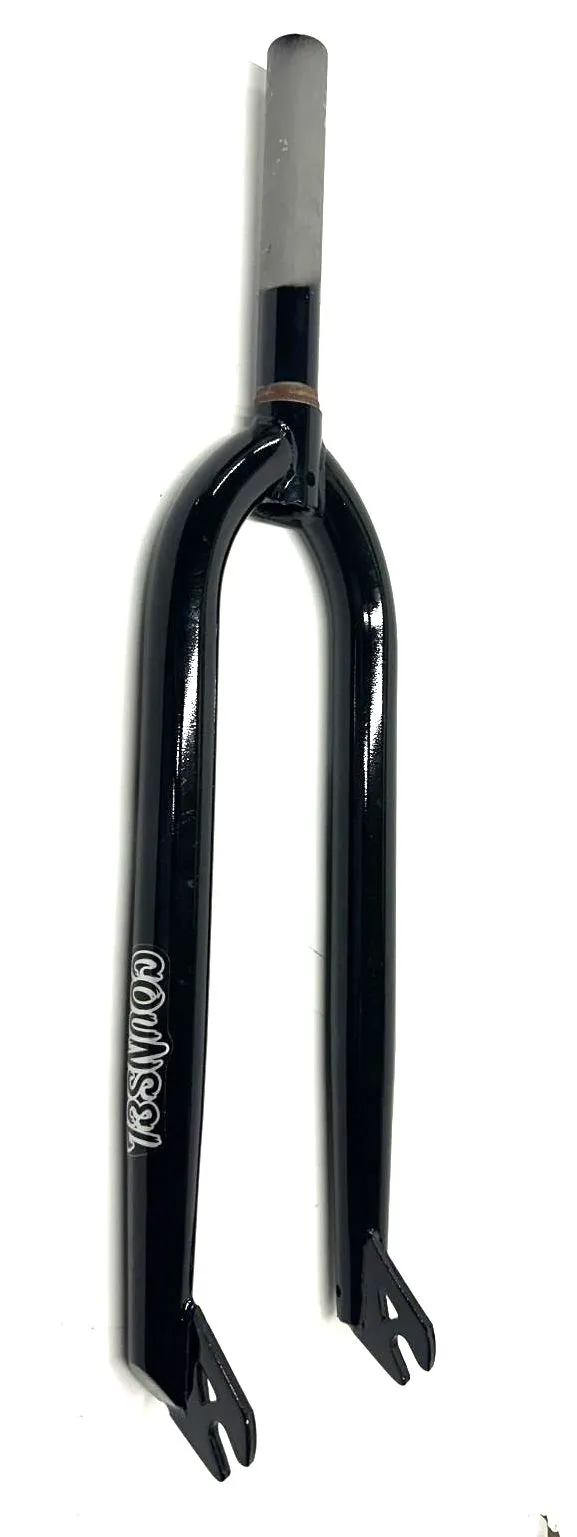 Framed Counsel 27.5" BMX Steel Black Bike 1 1/8 Threadless Fork 3/8 Axle New
