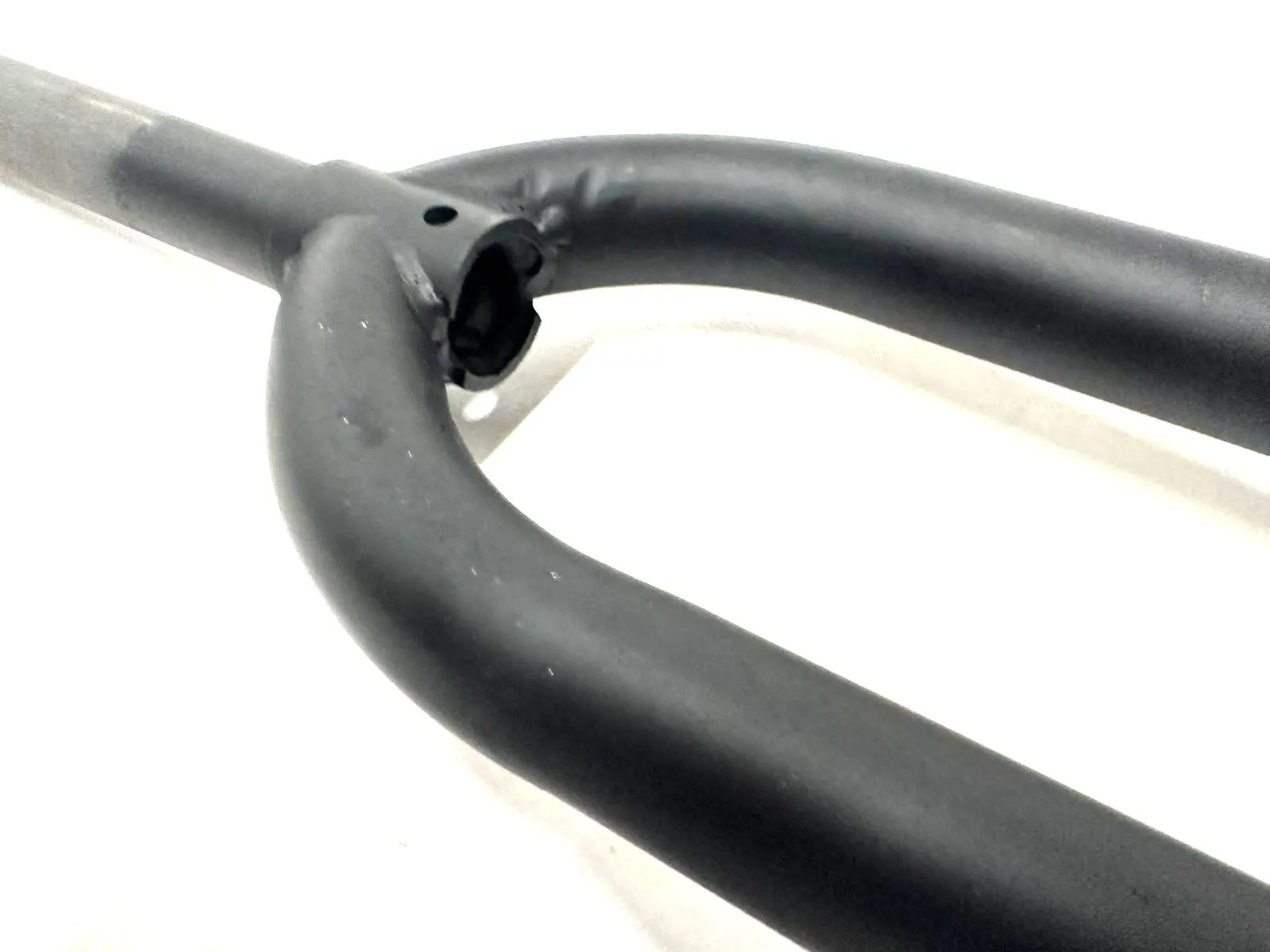 Framed Impact 20" BMX Steel Flat Black Bike 1 1/8 Threadless Fork 3/8 Axle New