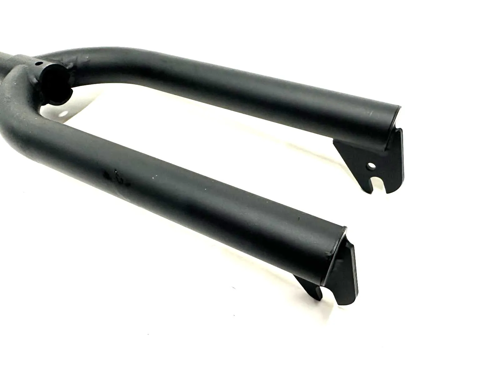 Framed Impact 20" BMX Steel Flat Black Bike 1 1/8 Threadless Fork 3/8 Axle New