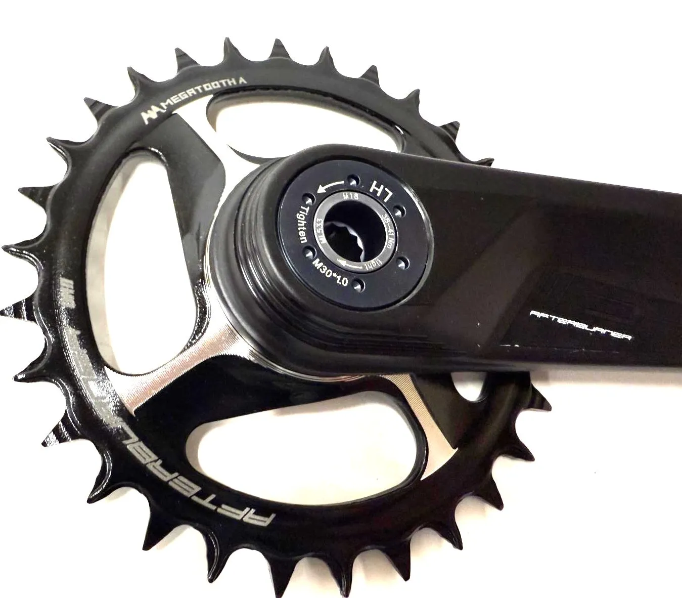 FSA Afterburner 1X Modular BB392EVO Mountain Crankset 175mm 11/12 Speed 30t 30mm