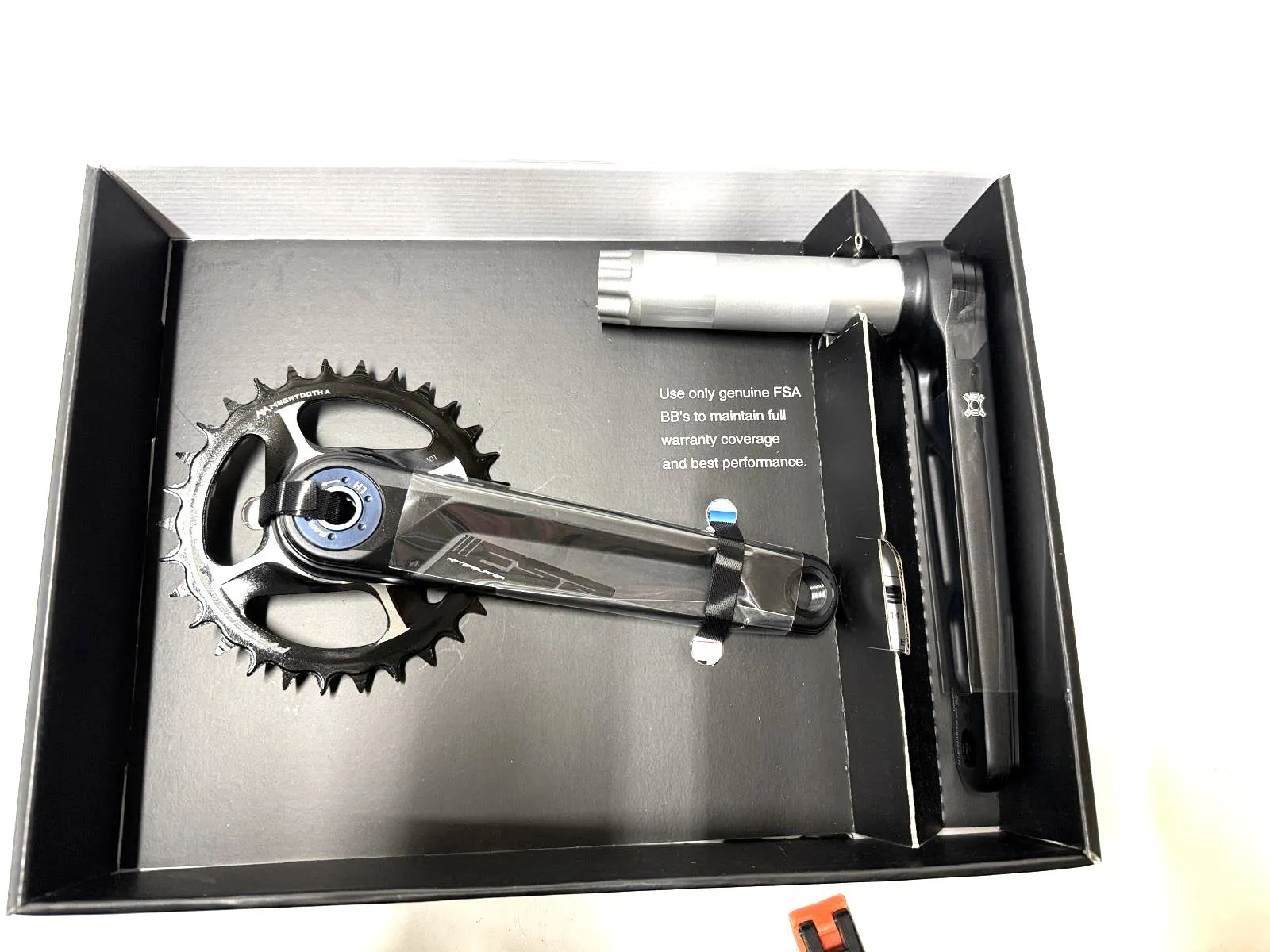 FSA Afterburner 1X Modular BB392EVO Mountain Crankset 175mm 11/12 Speed 30t 30mm