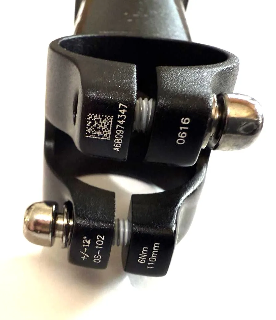 FSA Full Speed Ahead Afterburner Threadless Stem 31.8mm 110mm  /-12 Deg  1 1/8"
