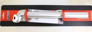 FSA METROPOLIS Brushed Silver Aluminum 31.6mm x 350mm Bike Seatpost NEW
